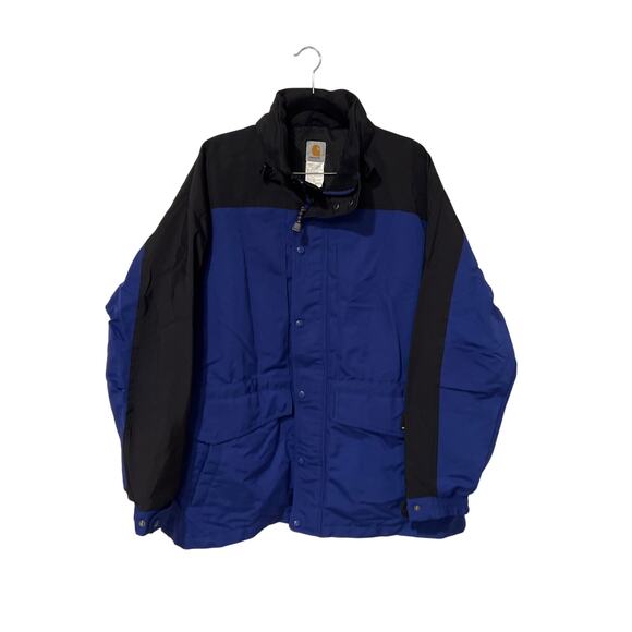 Carhartt, Blue and Black Winter Jacket, Size‎ XL, 1201hang